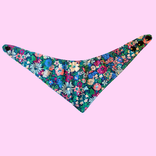 Snap & Scamper Pet Bandanas - Twilight Garden