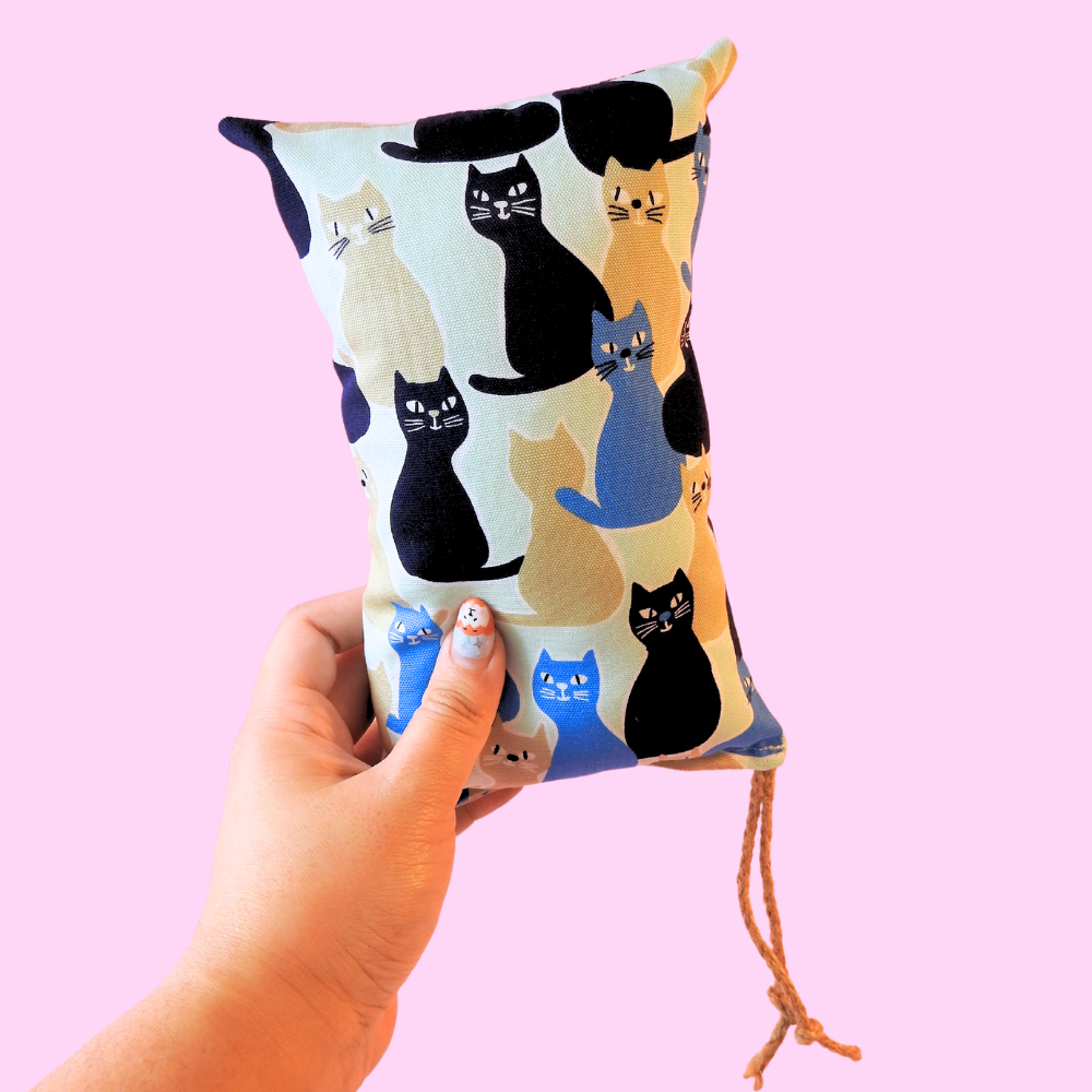 CHONKY Catnip Kicker in Canvas – Blue Whisker Crew