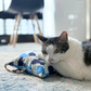 CHONKY Catnip Kicker in Canvas – Blue Whisker Crew